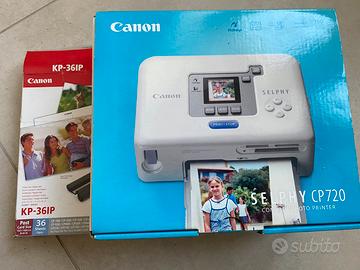 canon selphy cp720 e confezione inchiostro/carta