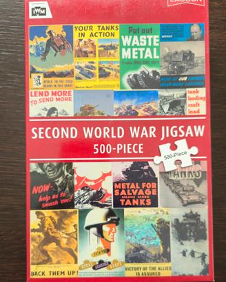 Secons world war jigsaw rosso