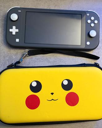 Nintendo Switch Lite Grigia - Come nuova + Custodi