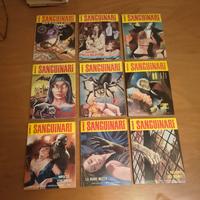 🩸9 Fumetti I SANGUINARI - Serie Horror/Erotico