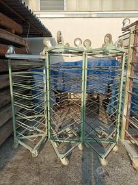 carrelli per verniciatura