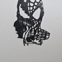 Spiderman vs venom wall art arte murale quadro