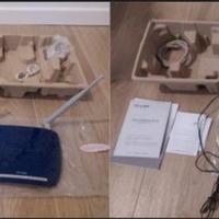 Kit 2 Router TP-Link 2 Cavi Omaggio Rete Completa