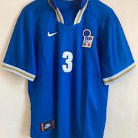Maglia vintage Nike - Italia Maldini Home 1996
