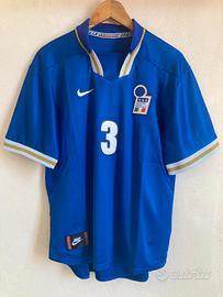 Maglia vintage Nike - Italia Maldini Home 1996