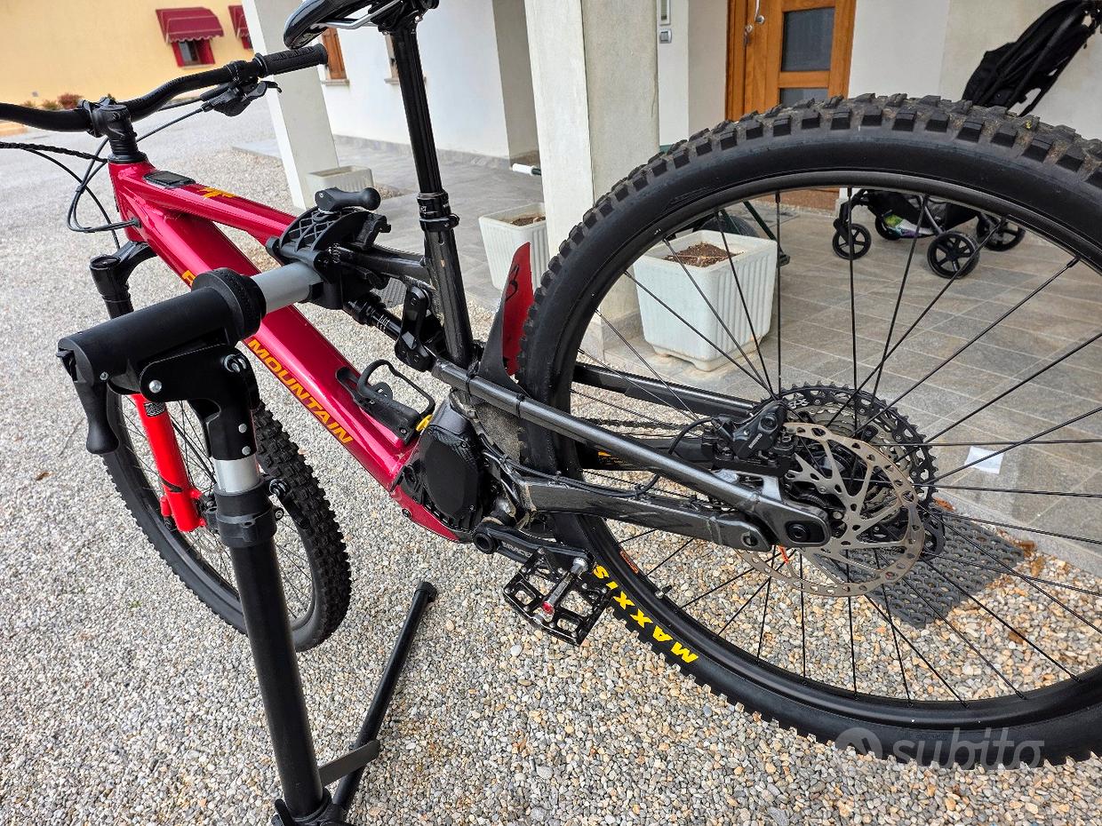Yaheetech Supporto Cavalletto Bici anutenzione Riparazione Bicicletta da Terra Pieghevole 4