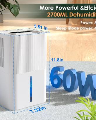 deumidificatore  2700ml
