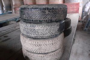 6 gomme pneumatici su cerchi 155/70r13