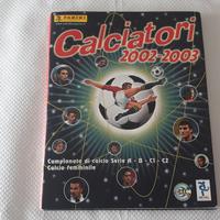 Album Calciatori Panini 2002-2003 con aggiornament