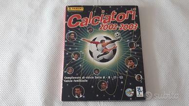 Album Calciatori Panini 2002-2003 con aggiornament