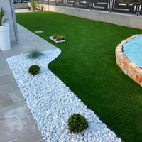 CIOTTOLI BIANCHI MARMO DI CARRARA VARIE MISURE