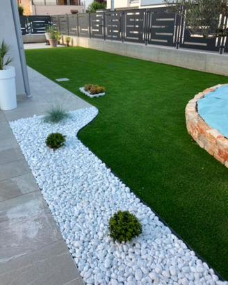 CIOTTOLI BIANCHI MARMO DI CARRARA VARIE MISURE