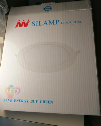 Plafoniera circolare a LED da incasso. 