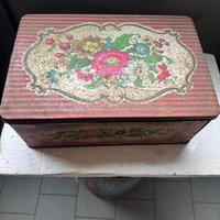 Scatola in latta vintage
