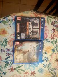 Due giocchi ps4 vano bene anchw pwr ps5