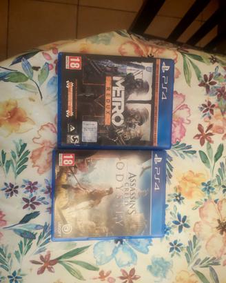 Due giocchi ps4 vano bene anchw pwr ps5