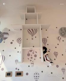 Mensola decortie a forma di omino