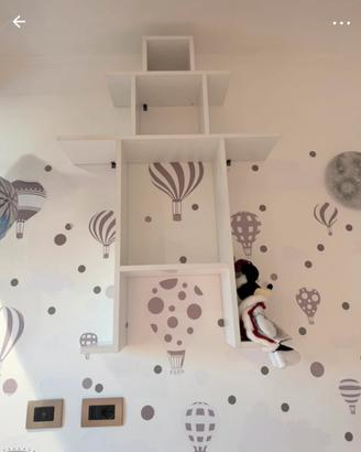 Mensola decortie a forma di omino