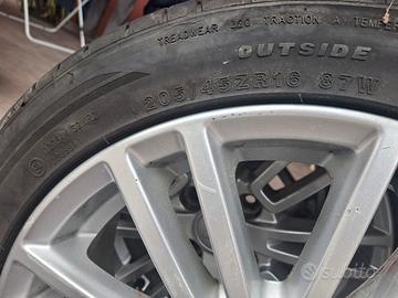 cerchi  in lega con gomme