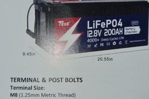 Batteria 12v 200ah lifep04 bms daly bluetooth da