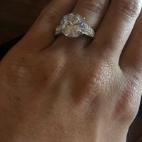 Anello solitario Mon Amour