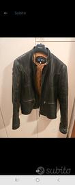 GIACCA GIACCHETTO IN PELLE ARMANI JEANS 