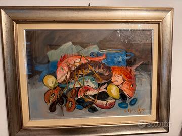 Quadtro olio 80x60 Renzo Mercatini