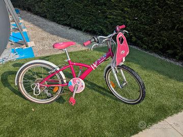 Bicicletta bambina da 6 a 9 anni, ruote 20 pollici