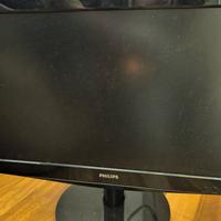 monitor philips HD con cavi per parti di ricambio