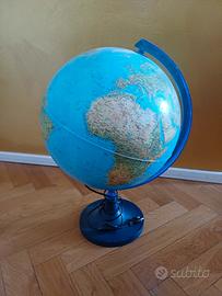 Mappamondo Luminoso Vintage / Lampada Globo