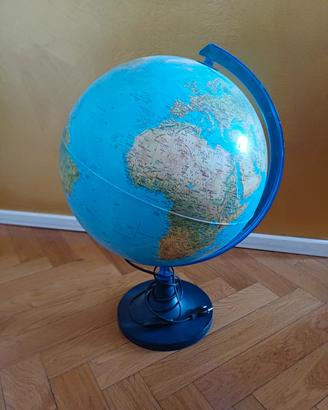 Mappamondo Luminoso Vintage / Lampada Globo