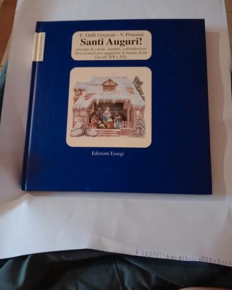 Libro SANTI AGURI presepi di carta Santini 