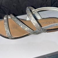 Sandali donna obse argento