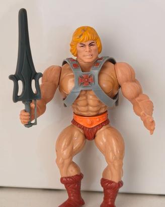 He-man Taiwan testa morbida 4 accessori originali
