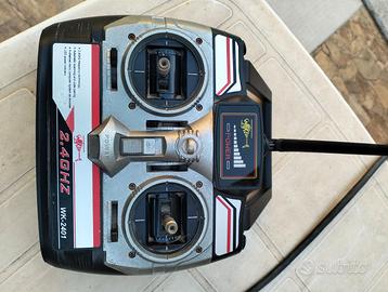 Radiocomando per aeromodellismo