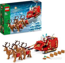 LEGO Slitta di Babbo Natale Giocattolo, Set di Gio