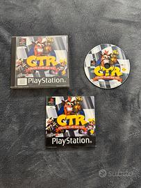 Crash Team Racing PS1 completo con manuale Pal Ita