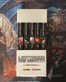 Box l’attacco dei giganti vol. da 1 a 5