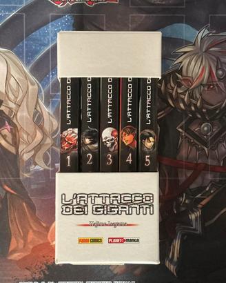 Box l’attacco dei giganti vol. da 1 a 5