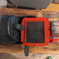 Airbox Cagiva Raptor 650 IE, filtro BMC e kit di p