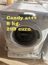 Lavatrice candy 8 kg a+++ solo 5 pezzi