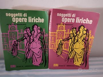 2 Volumi ERI: "Soggetti di Opere Liriche"