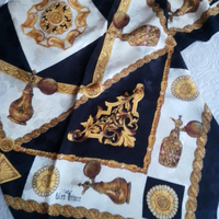 Foulard Glen Prince Regalia Baroque vintage