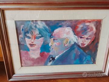 Quadro del pittore Maccari