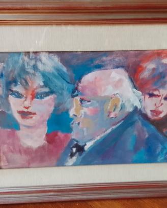 Quadro del pittore Maccari