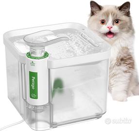 Fontana d'acqua per gatti super silenziosa, con te