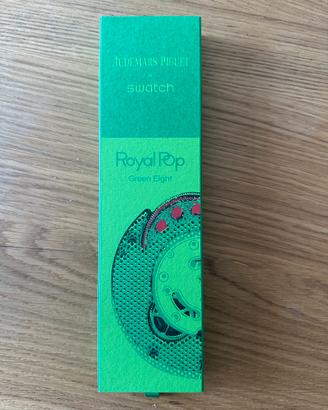 royal pop green eight audemars piguet swatch