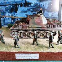 Diorama 1:35 carro armato tedesco Panther Ausf A