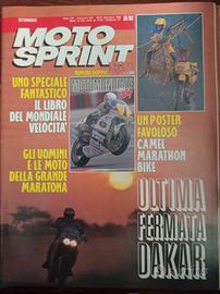 Rivista MOTOSPRINT numero 51 / 52 del 1989