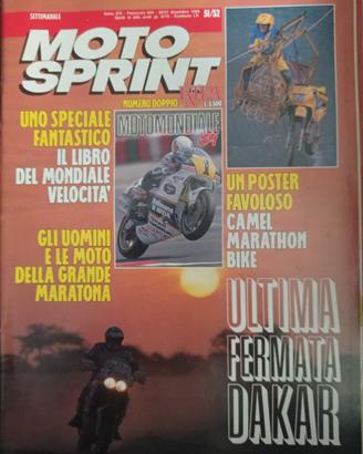 Rivista MOTOSPRINT numero 51 / 52 del 1989